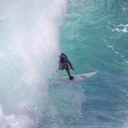 Surfing Kings Beach, Queensland