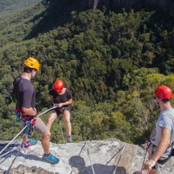 Abseiling Blue Mountain, New South Wales