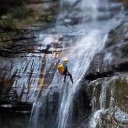 Canyoning Blue Mountain, New South Wales