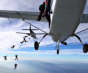Skydiving Lower Light, South Australia