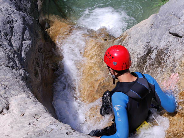 Canyoning Birthday Party