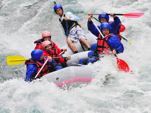 White Water rafting Birthday Party