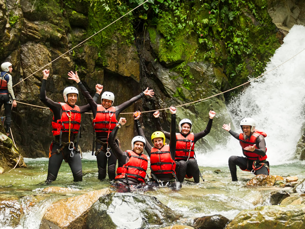 Gorge Scrambling Birthday Party